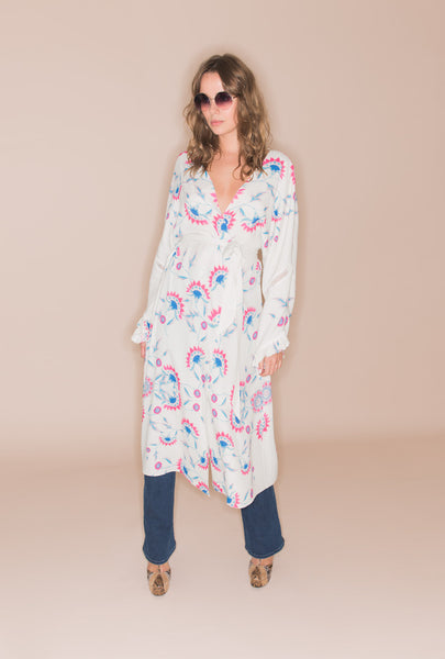 Flower Child Hippy Kimono