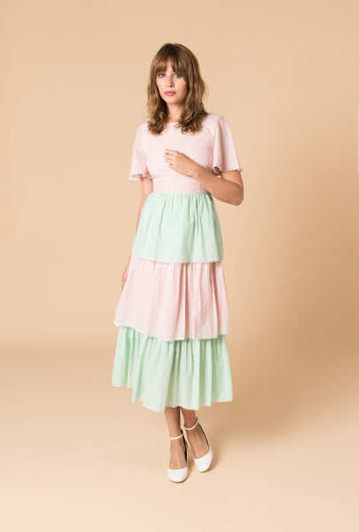 Dust in the Wind Tiered Dress