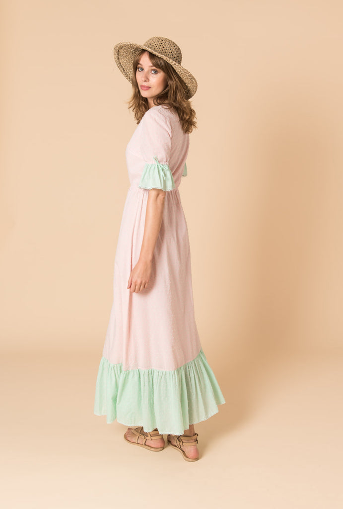 Dust in the Wind Button Dress