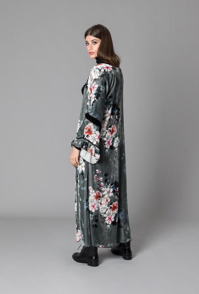 Moonlight Love Velvet Kimono