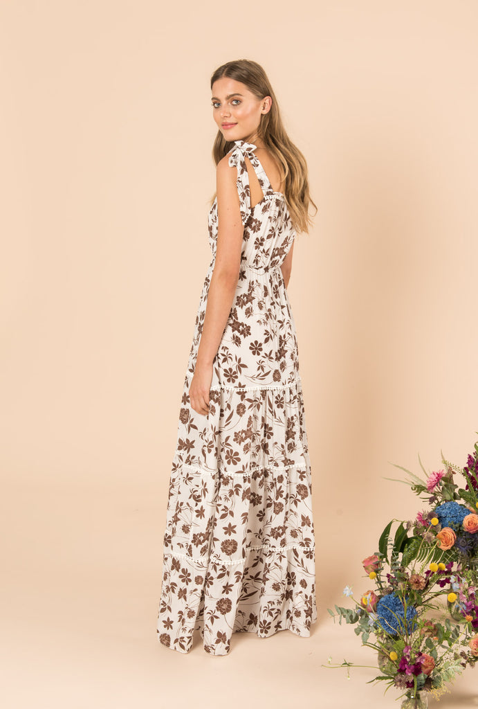 With Carly Tiered Romantic Dress