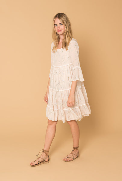 Romance in the Wind Tiered Dress