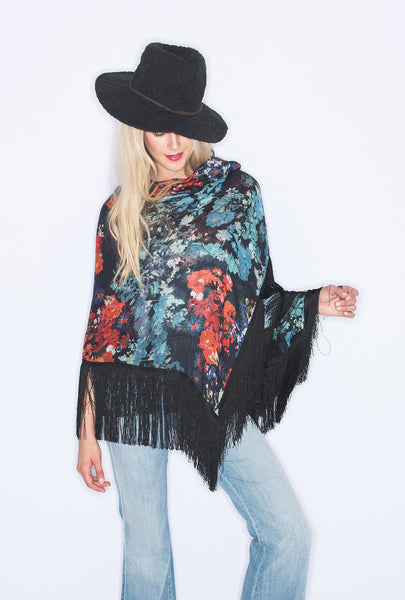 Foxy Lady Fringed Scarf